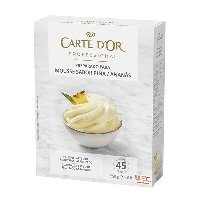 Mousse sabor Piña Carte d'Or 45 raciones - 